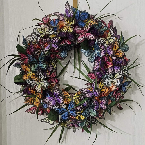 Butterflies 24" x 8"